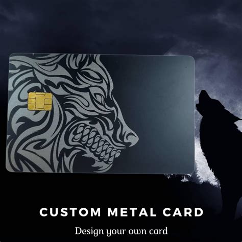 Custom Metal Credit Debit Card Made To Order Etsy