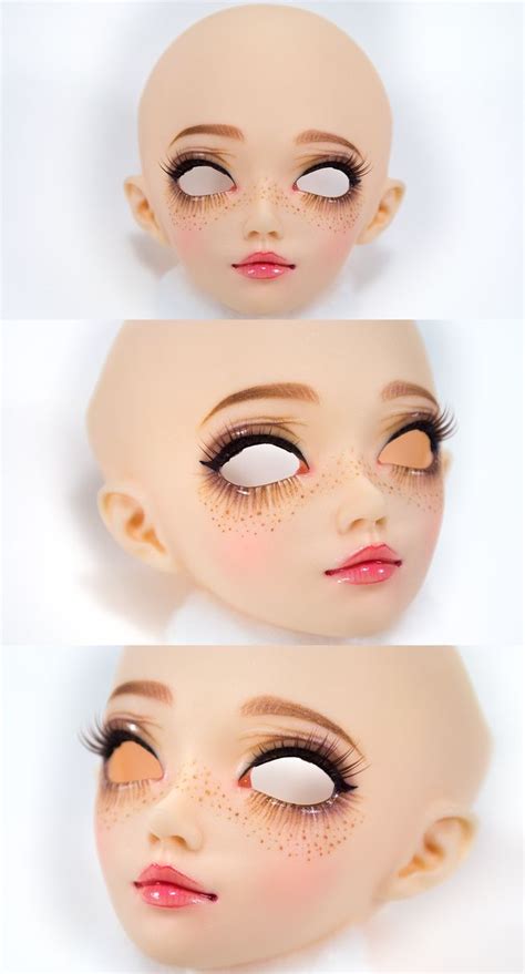 Minifee Shushu By Delicate Reflections On Deviantart Doll Face Paint Doll Painting Doll Crafts