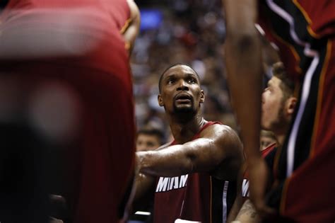 Chris Bosh Heat Reportedly Experienced Clash Over Bosh Playing On