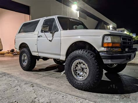 Ford Bronco Wheels Custom Rim And Tire Packages