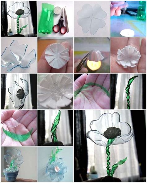 Creative And Cool Plastic Bottle Flower Tutorial