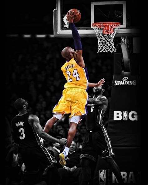 This Photo Art Piece Captures Kobe Bryant Dunking Over Lebron James At