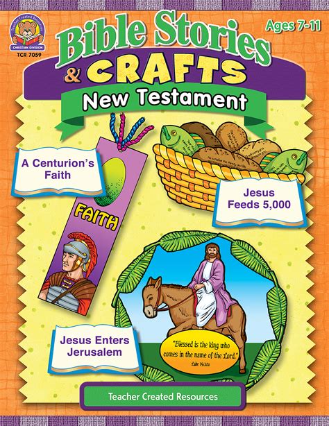 Bible Stories And Crafts New Testament Tcr7059 Teacher Created Resources