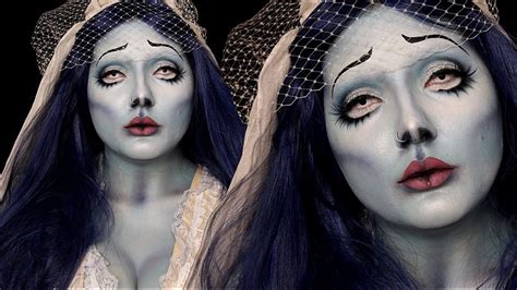 Tim Burton Corpse Bride Makeup