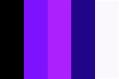 Neon Purple Color Palette