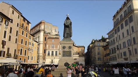 Campo de' Fiori, Rome - YouTube