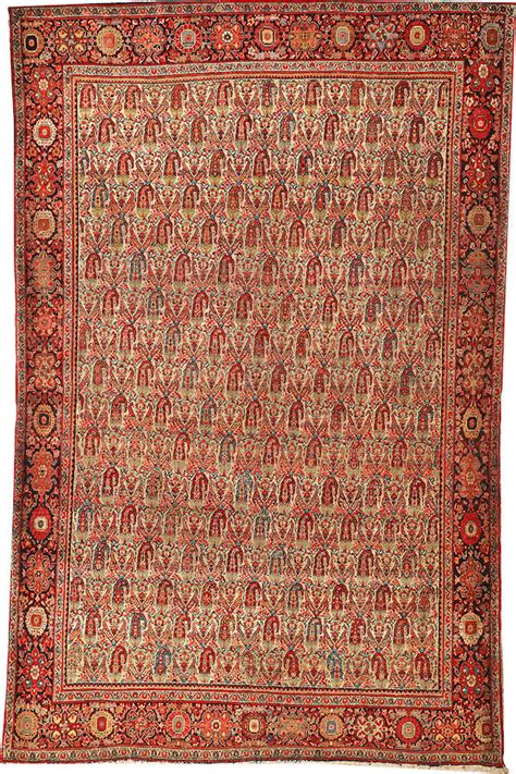 bonhams a sarouk fereghan rug central persia size approximately 4ft 2in x 6ft 7in