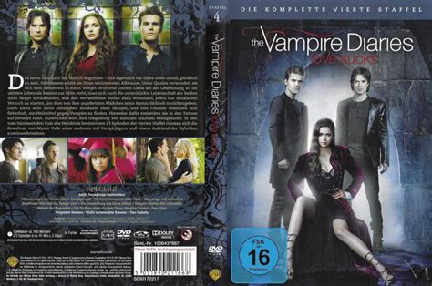 Vampire Diaries Staffel 4 2012 R2 De Dvd Cover And Labels Dvdcovercom