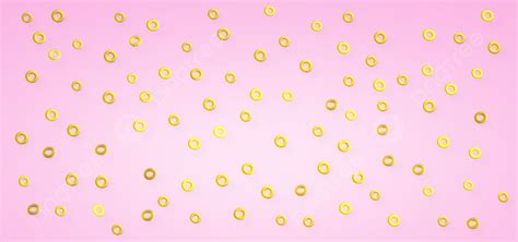 Golden Sparkles Twisted Torus On Pastel Pink Background Golden Pastel