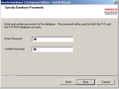 Stepwise procedure for installing oracle 11g express edition. Catatan Kuliah: Cara Instal ORACLE DATABASE 11g EXPRESS EDITION