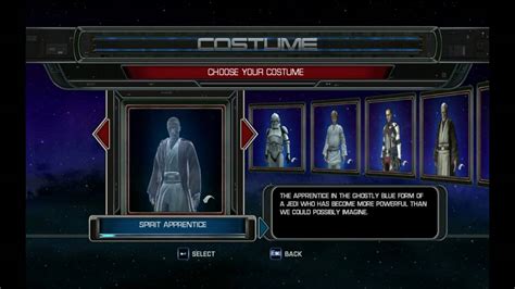 Star Wars Force Unleashed Ultimate Sith Edition Costumes Youtube