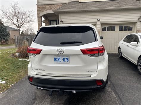 Toyota Lease Takeover In Toronto On 2018 Toyota Highlander Le Awd