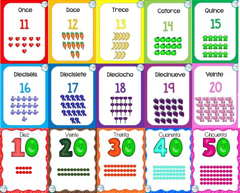 Fantástica Lotería De Números Para Enseñar Y Aprender En Preescolar Y