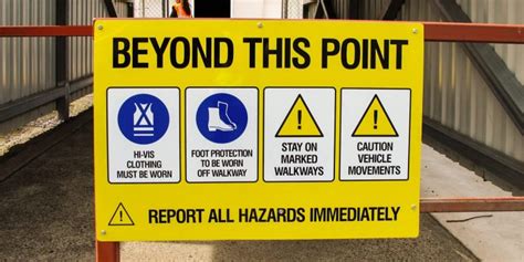 Quick Guide To The 12 Types Of Safety Signs Your Workplace Needs