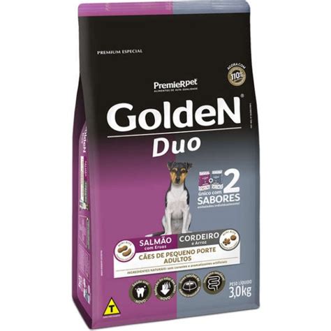 Ração Golden Duii Premium Especial Para Cães Adultos De Pequeno Porte