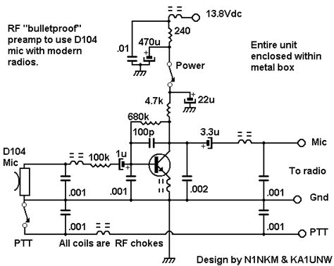 N1nkms D 104 Microphone Preamp