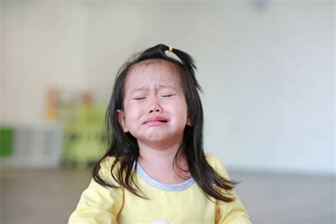 Little Girl Sitting On The Floor Crying Stock Photos Royalty Free