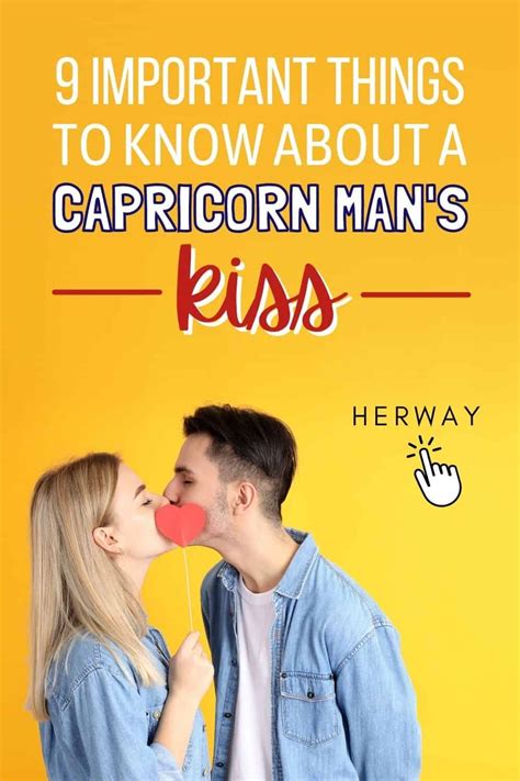 When A Capricorn Man Kisses You 9 Hidden Meanings Of His Kiss Capricorn Man Capricorn Love