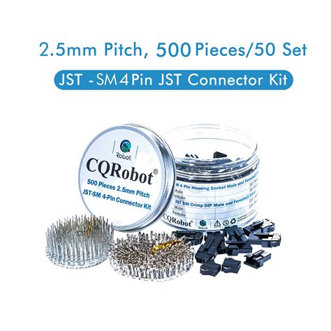 Buy 500 Pieces 2 5mm Pitch JST SM JST Connector Kit 2 5mm Pitch Male