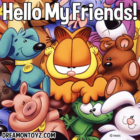 Hello My Friends More Cartoon Graphics And Greetings