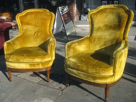 Enhancing dining chairs with budget friendly update. UHURU FURNITURE & COLLECTIBLES: SOLD - Pair of Golden ...