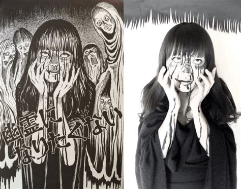 Japanese Girl Brings Terrifying Manga Characters To Life With Makeup