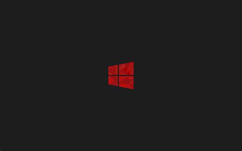 3840x2400 Windows 10 Red Minimal Simple Logo 8k 4k Hd 4k Wallpapers