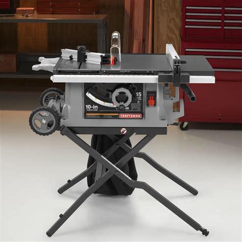 Craftsman 15 Amp 10 Portable Corded Table Saw 21806 Tools Bench