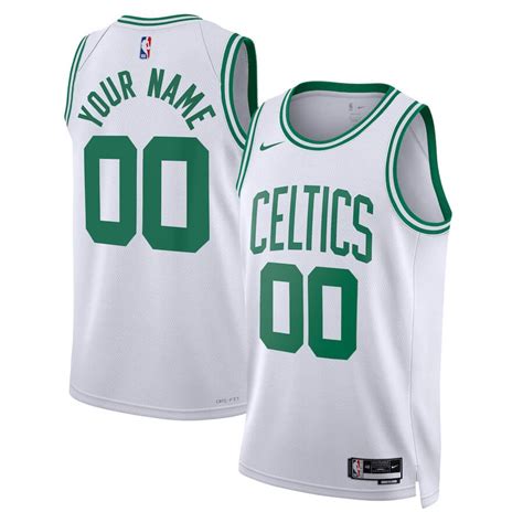 Boston Celtics Unisex 202223 Swingman Customized Jersey White Jersey