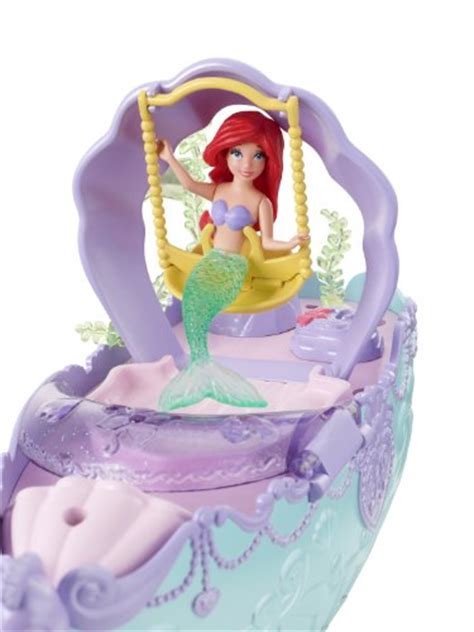 Disney Princess Ariel Fountain And Bubble Boat Playset Doll Playsets