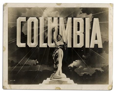 Lot Detail Columbia Pictures Trademark Photo Labeled New Trade Mark