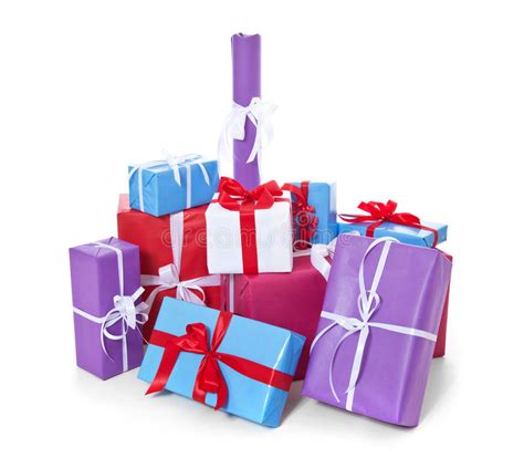 Pile Of Wrapped Presents Stock Photo Image Of Wrapping 47037842