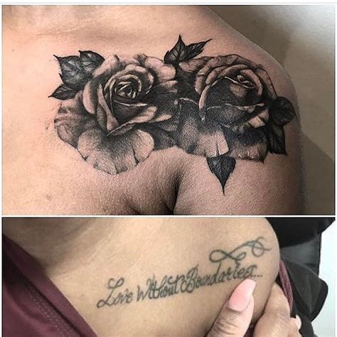 Cada parte del cuerpo tiene unas líneas y complejidad. Rose Cover-up tattoo by @suroshinn at @rbitattoo in New York City NY #suroshinn #rbitattoo # ...