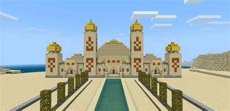 I Turned A Desert Temple Into An Arabian Palace Minecraft