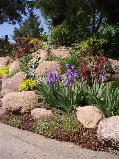 Retain A Steep Slope Using Boulder Cropping Then Secure The Space In