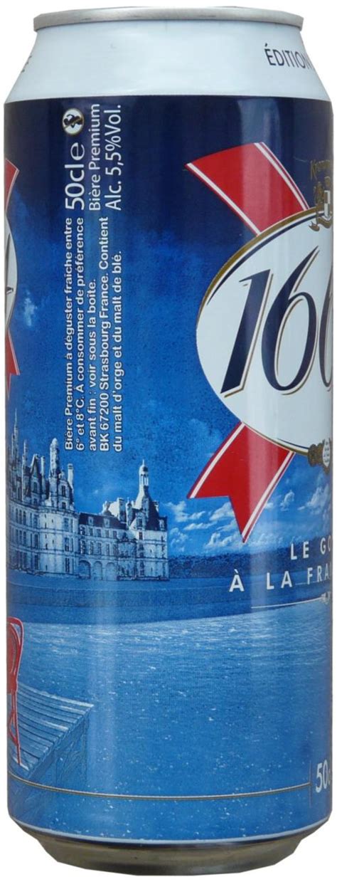 1664 De Kronenbourg Beer 500ml Chateau De Chambord France