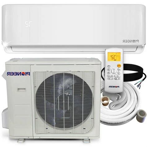 Wall mount ductless mini split. Pioneer Air Conditioner Inverter+ Wall Mount Ductless Mini