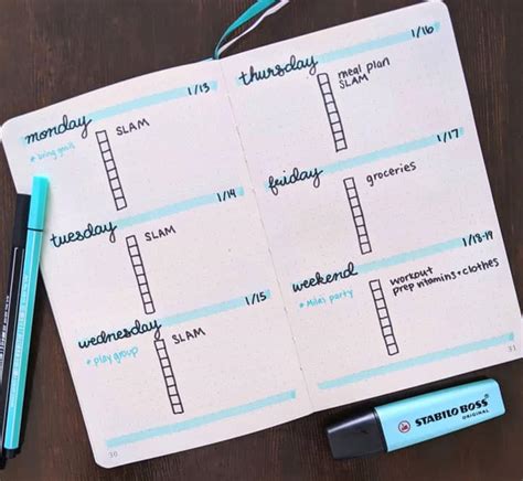 Simple Bullet Journal Ideas For Beginners And Minimalists In