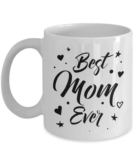 Personalized Mom Coffee Mug Best Mom Ever Ts For Mom From Etsy