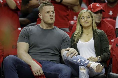 Houston Texans Jj Watt Engaged To Kealia Ohai Womens Soccer Player