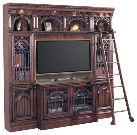 Looking for tv stands & entertainment centers? Parker House, Barcelona Entertainment Library Space Saver ...
