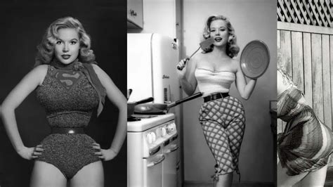 How Betty Brosmer The Pinup Known As Girl With The Impossible Waist Stayed So Small YouTube