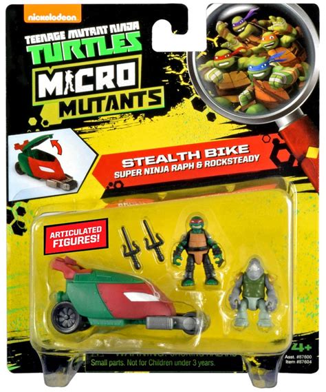 Teenage Mutant Ninja Turtles Nickelodeon Micro Mutants Stealth Bike