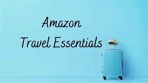 Travel Essentials Youtube