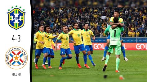 Sila refresh browser sekiranya mengalami sebarang gangguan. Brasil vs Paraguay (4 -3): goles y resumen del partido ...