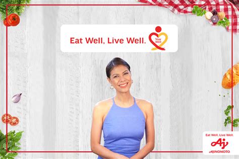 Ajinomoto And Gma 7 Launch “eat Well Live Well Stay Well” Web Series