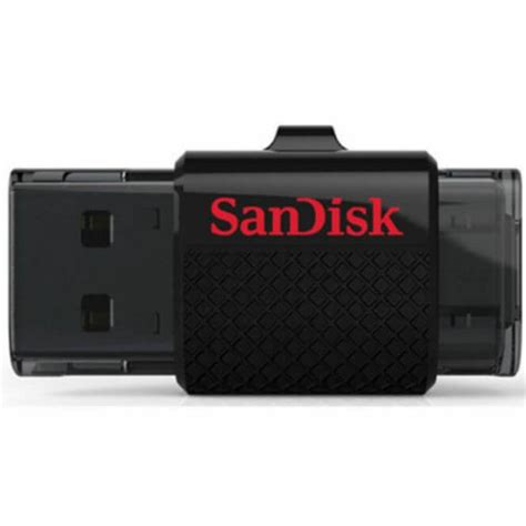 16gb Sandisk Ultra Dual Otg Micro Usb Adapter Memory Stick Flash Drive 16gb