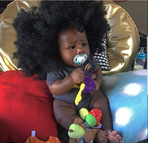 Pin by FashionMo on Hairstyles | Natural hair babies, Beautiful black babies, Cute black babies