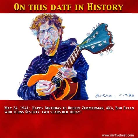 Happy Birthday Bob Dylan Art
