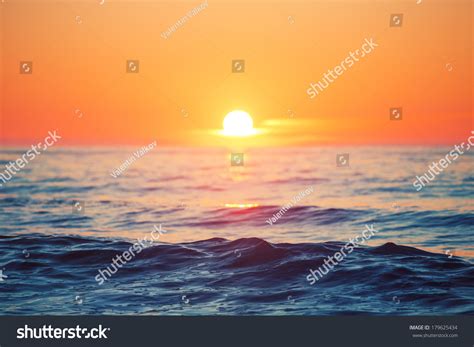 Beautiful Sunrise Over The Horizon Stock Photo 179625434 Shutterstock
